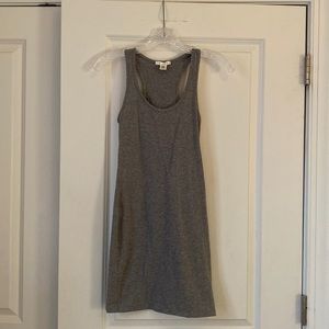 Bozollo Gray Mini Bodycon Dress